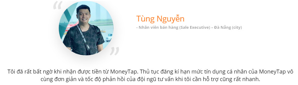 Phản hồi khách hàng về MoneyTap